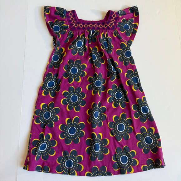 Tea Collection Rosebank Mini Dress Girls 4 - Picture 2 of 11